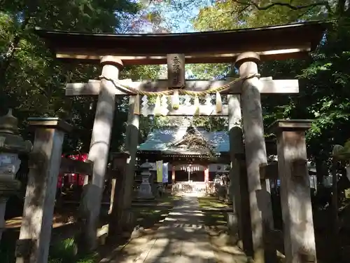 沓掛香取神社の鳥居