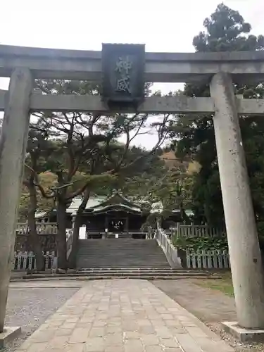 函館八幡宮の鳥居