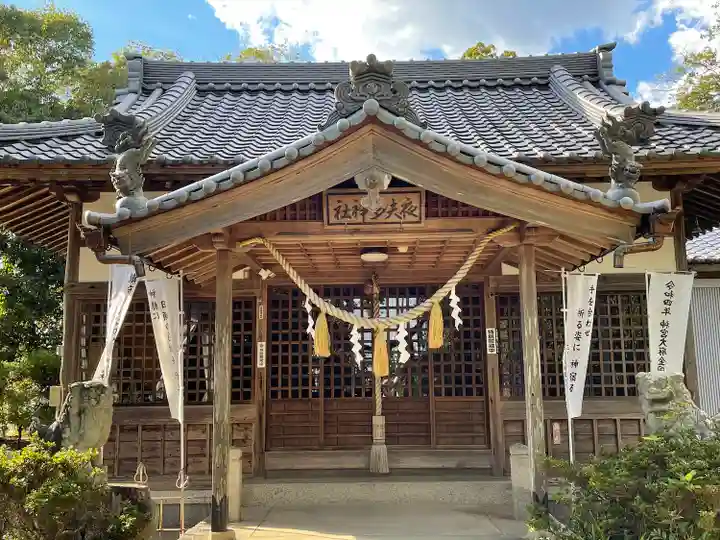 夜夫多神社の本殿・本堂