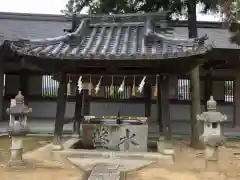 日岡神社の手水