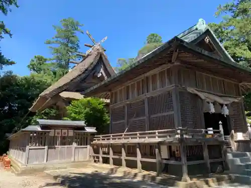 水若酢神社の本殿