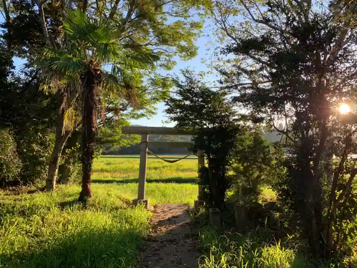 八幡神社の鳥居