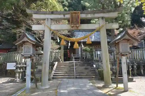 橿森神社の鳥居