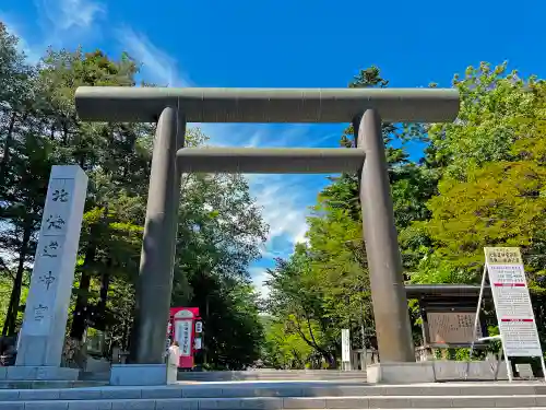 北海道神宮の鳥居