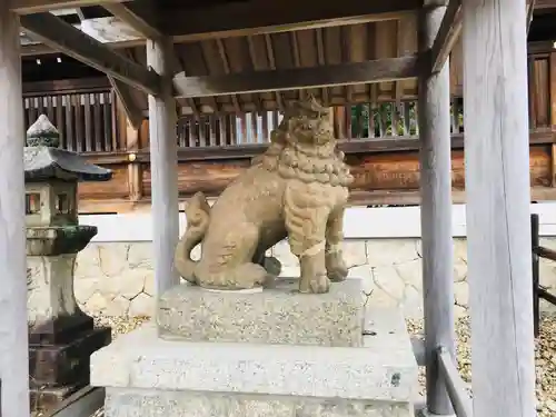 籠神社の狛犬