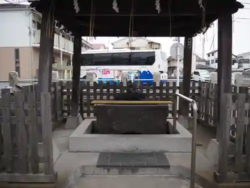 天祖神社の手水舎