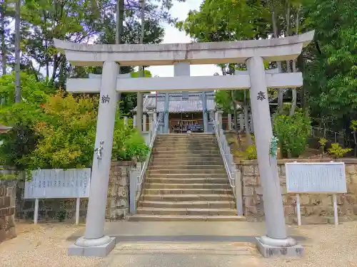 白山神社（小幡）の鳥居