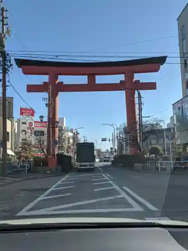 豊國神社の鳥居