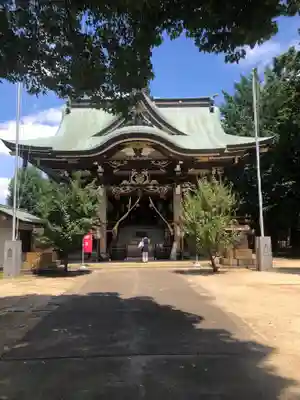 諏訪神社の本殿・本堂