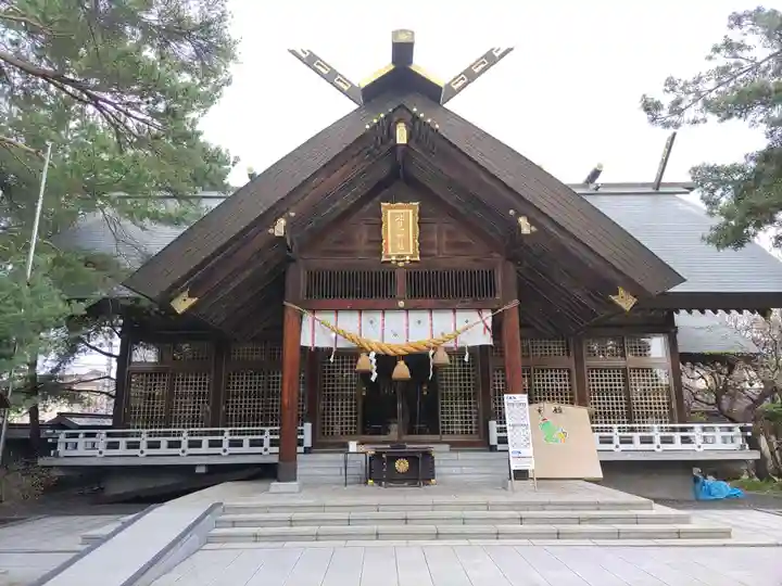 北見神社の本殿・本堂