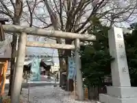 札幌諏訪神社の鳥居