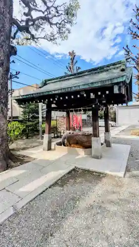 麻布氷川神社の手水舎