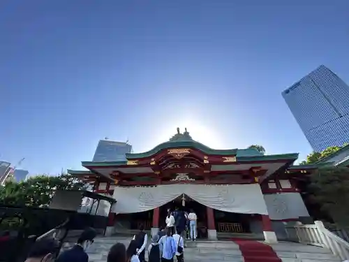 日枝神社の本殿・本堂