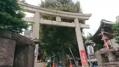 大鳥神社の鳥居