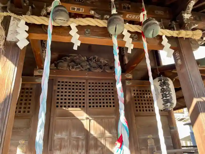 利田神社の本殿・本堂