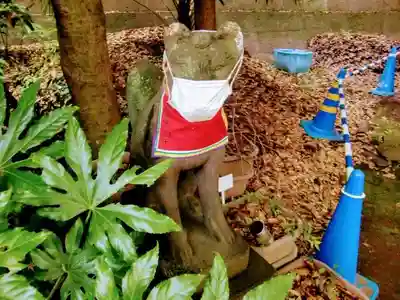 王子稲荷神社の狛犬