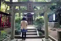 春日部八幡神社の鳥居