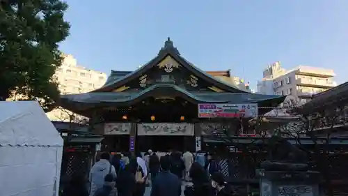 湯島天満宮の本殿・本堂