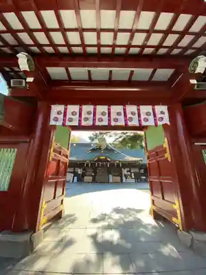 大國魂神社の山門・神門