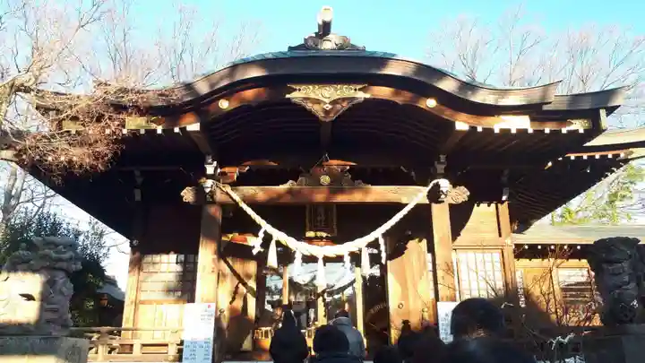 行田八幡神社の本殿・本堂