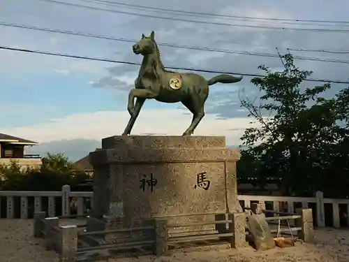 八幡社 (堤町)の狛犬