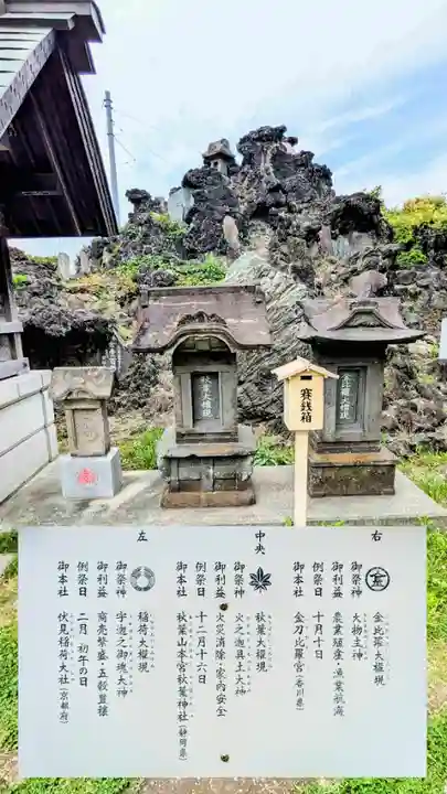 豊受神社の末社・摂社