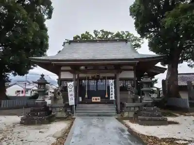 三会温泉神社の本殿・本堂