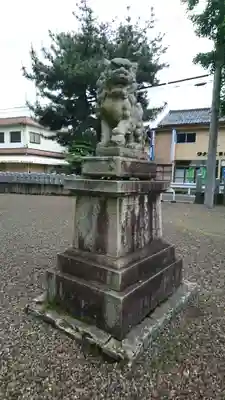 神明神社（上総社）の狛犬