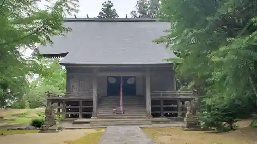 鳥海山大物忌神社蕨岡口ノ宮の本殿