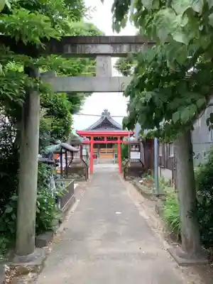 秋葉三尺坊大士 大士堂(秋葉教会)の鳥居