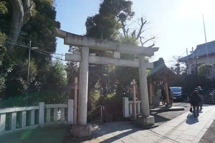 赤羽八幡神社の鳥居
