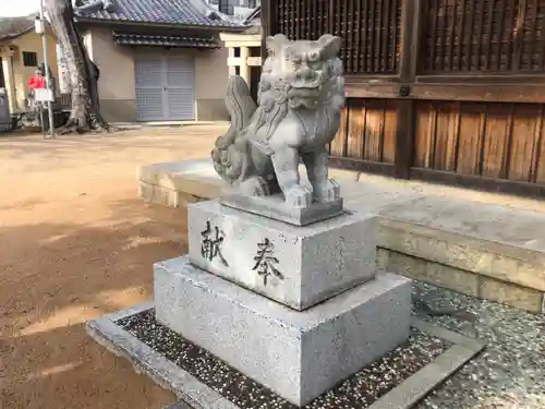 舞子六神社／まいこむの宮の狛犬