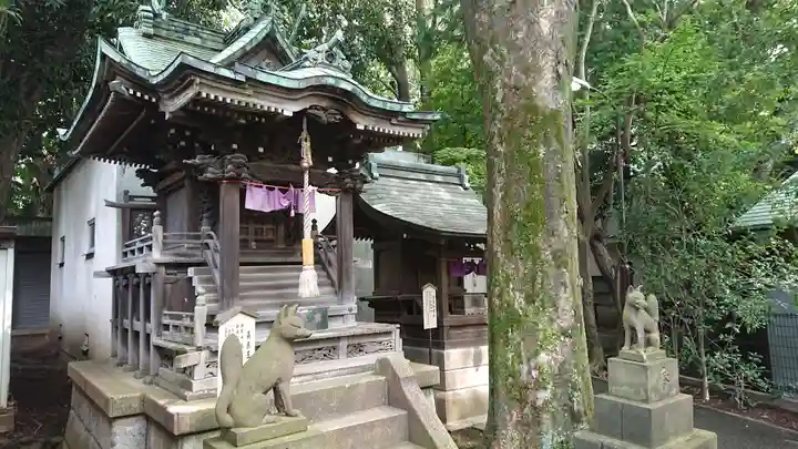 北澤八幡神社の末社・摂社