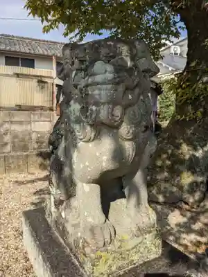 素戔嗚神社(大神神社境外末社)の狛犬