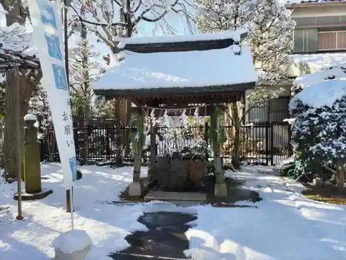 隅田川神社の手水舎