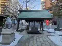 北海道神宮頓宮の手水