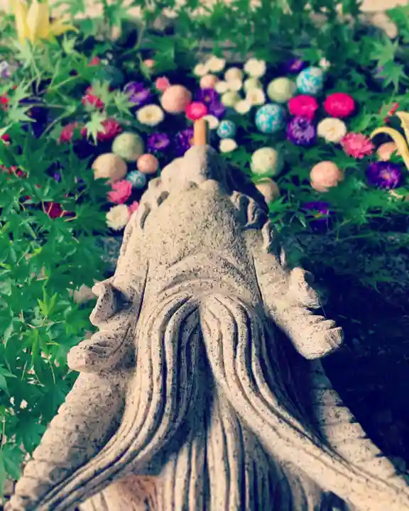 滑川神社 - 仕事と子どもの守り神の手水舎