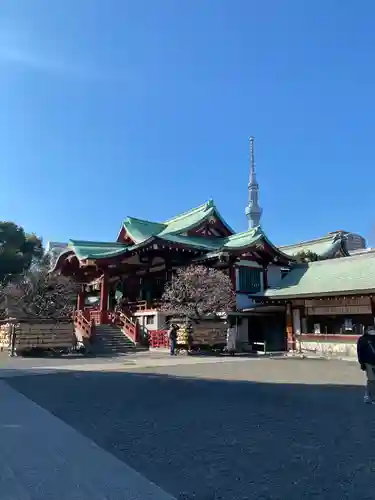 亀戸天神社の本殿・本堂
