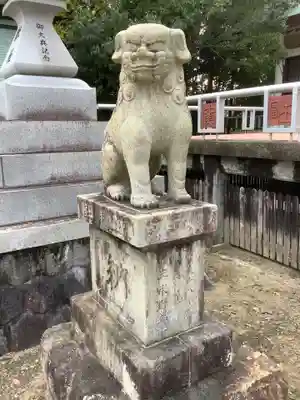 笠原神明宮の狛犬