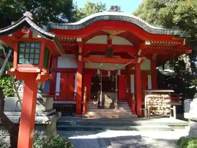 自由が丘熊野神社の本殿・本堂