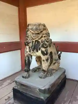 美濃國一宮　南宮大社の狛犬