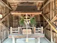 松井神社の本殿・本堂