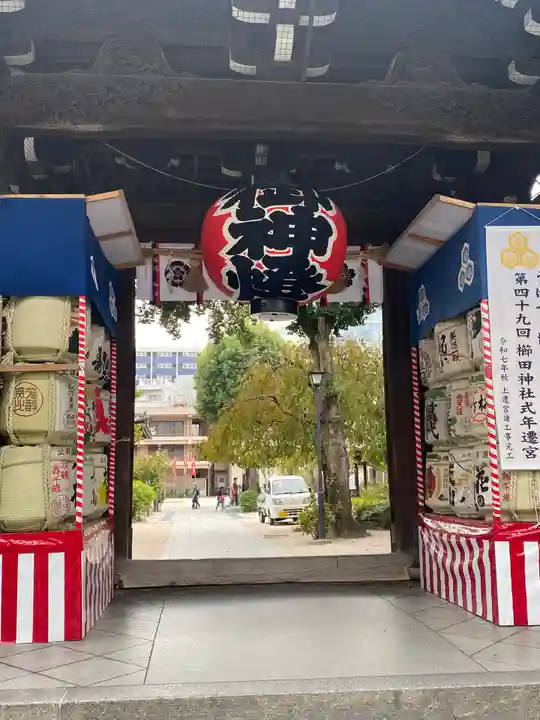 櫛田神社の山門・神門