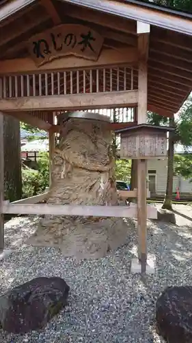 飛騨一宮水無神社の自然