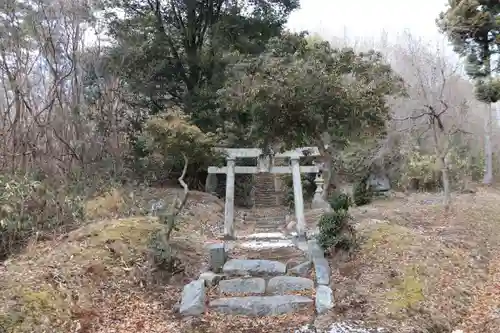 三渡神社の鳥居