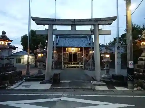 白山神社の鳥居