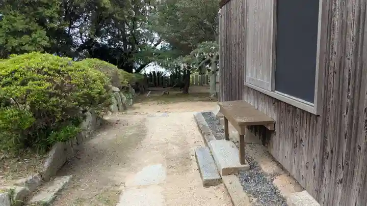 鹿島神社の庭園