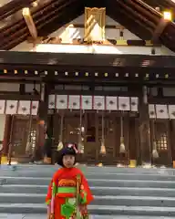 新琴似神社の七五三参