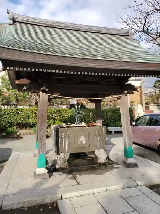 本覚寺の手水舎