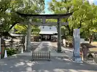 諫早神社(九州総守護 四面宮)の鳥居